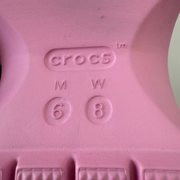 NWT Crocs Stomp Mary Jane Pink size 8 - Picture 8 of 10